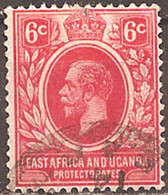 EAST AFRICA & UGANDA..1912..Michel # 44...used. - Protectoraten Van Oost-Afrika En Van Oeganda