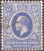 EAST AFRICA & UGANDA..1912..Michel # 47...used. - Protectorados De África Oriental Y Uganda