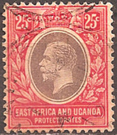 EAST AFRICA & UGANDA..1912..Michel # 48...used. - East Africa & Uganda Protectorates