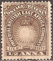 EAST AFRICA ..1890..Michel # 4 A...MLH. - Africa Orientale Britannica