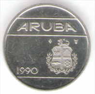 ARUBA 25 CENTS 1990 - Otros – América