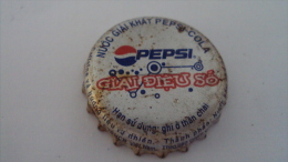 Vietnam Used Pepsi Beverage Bottle Crown Cap / Kronkorken / Capsule - Limonade