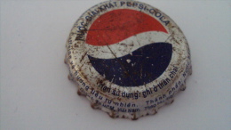 Vietnam Used Pepsi Beverage Bottle Crown Cap / Kronkorken / Capsule - Limonade