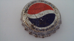 Vietnam Used Pepsi Beverage Bottle Crown Cap / Kronkorken / Capsule - Soda