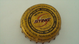 Vietnam Sting / Energy Drink Of Coca Cola / Used Beverage Bottle Crown Cap / Kronkorken / Capsule - Limonade