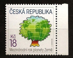 République Tchèque 2008 N° 494 ** Année Internationale, Planète Terre, Arbre, Globe Terrestre, Ecologie, Planisfère - Unused Stamps