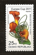 République Tchèque 2011 N° 611 ** Courant, Fleur, Fleurs, Championnat Du Monde Des Fleuristes, Bouquet - Unused Stamps