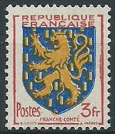 1951 FRANCIA STEMMI DI PROVINCE FRANCESI 3 F MNH ** - EDF068 - 1941-66 Escudos Y Blasones