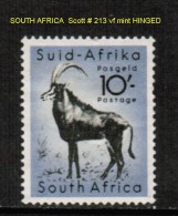 SOUTH AFRICA   Scott  # 213* VF MINT HINGED - Ungebraucht