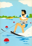 Arts For Life : Carte Postale Sport - Ski Nautique (voir également Scan Du Verso Pour Références) - Water-skiing