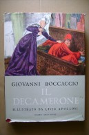 PCG/5 Boccaccio IL DECAMERONE Curcio Illustrato Apolloni 1964 - Classiques
