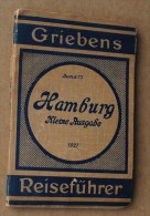 1927 Grieben Reiseführer HAMBURG Guide KLEINE AUSGABE Plan STREETS Map Museums - Hambourg