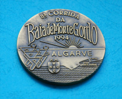 Athletics/athlétisme -  Portugal - Corrida Da Baia De Monte Gordo - 1994 - 5 Cm. Diam. - Professionals / Firms