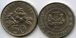 Singapour Singapore 50 Cents 1989 KM 53.2 - Singapore
