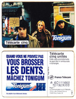 France - Cinq Tonigum 12/96 7000ex Dbz02 - Ad Uso Privato