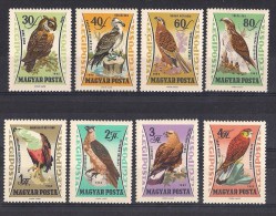 Hongrie 1962 YT- PA250/57 - Mi 1881A/88A * - Unused Stamps