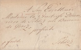 Brief DE Wetzlar Gel. 1770 Nach Schlitz Ansehen !!!!!!!!!!!!!!!!!!!!!!! - Prephilately