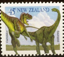 NOUVELLE ZELANDE Animaux Prehistoriques, Prehistorics Animals  YVERT 1252 Provenant De Carnet**  MNH - Vor- U. Frühgeschichte