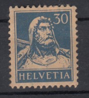 Switzerland 1921 William Tell 30C Mi.169x MH AM.364 - Unused Stamps