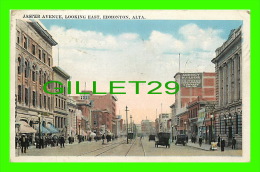 EDMONTON, ALBERTA - JASPER AVENUE, LOOKING EAST - WELL ANIMATED - TRAVEL - - Edmonton