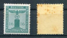 D. Reich Dienst Michel-Nr. 162 Ungebraucht - Officials
