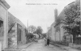 PONTVALLAIN QUARTIER DU PO-MICHON ANIMEE COMMERCE - Pontvallain