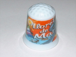 Dé à Coudre En Porcelaine - Lloret De Mar - A24 - Fingerhüte