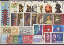 1961/1970 -   ROMANIA  100 Pièces Différentes  ( 75% Série Complète ) - Verzamelingen