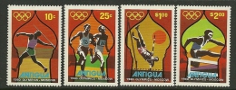 Antigua    "Olympic Games Moscow"     Set    SC# 557-60  MNH** - 1960-1981 Autonomie Interne