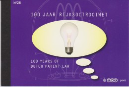The Netherlands Prestige Book 28 - 100 Years Dutch Patent Law  * * 2012 - Cartas & Documentos