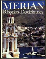 Merian Illustrierte  -  Rhodos / Dodekanes , Viele Bilder 1989  -  Die Weißen Ritter Des Blaulichts - Reizen En Ontspanning