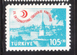 Turkey 1959 15th International Tuberculosis Congress MNH - Unused Stamps