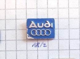 AUDI Automobile Motoring, Voiture Car - Excellent OLDER PIN (Germany - Allemagne) - Audi