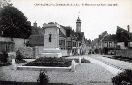 28 EURE ET LOIR CHATEAUNEUF EN THYMERAIS LE MONUMENT AUX MORTS 1914 1918 - Châteauneuf