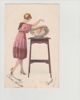 BOMPARD FEMME POISSONS ROUGES - Bompard, S.