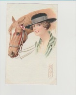 COLOMBO FEMME Et CHEVAL - Colombo, E.