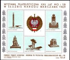 POLAND 1969 Warszawa Philatelic Exhibition Mint Never Hinged - Varietà E Curiosità