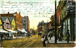 Pleasant St., Looking East, Fall River, Mass. - Fall River