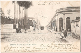 Santos - Avenida Conselheiro Nebias. Brasil. - Sonstige