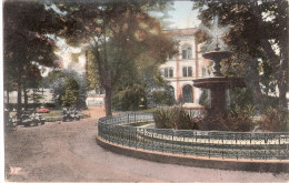 LÖRRACH Springbrunnen Hebelpark Color Belebt Feldpost Zensur Geprüft 2.12.1916 Red Cross Croixes Rouges - Lörrach