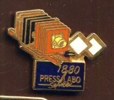 " PRESS LABO 1880 "    Bc Pg8 - Photographie