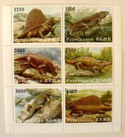 RUSSIE-URSS, Prehistoire. Animaux Prehistoriques,prehistori Cs Animals (6 VALEURS 1998) ** MNH, Sans Charniere. (3) - Prehistorisch