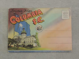 Carte / Dépliant Souvenir Folder Of Columbia S.C. - Columbia