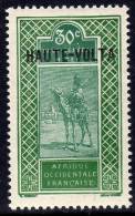 Haute Volta  N ° 41 X  30 C. Vert Et Vert Foncé  Trace De  Charnière Sinon TB - Autres & Non Classés