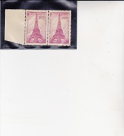 FRANCE -PAIRE NEUVE XX BORD DE FEUILLE N°429 -CENTENAIRE TOUR EIFFEL COTE //34 € - Autres & Non Classés