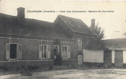 PICARDIE - 80 - FAVIERES - 400 Habitants - Café Des Chasseurs - Marais De Favières - - Rue