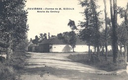 PICARDIE - 80 - SOMME - FAVIERES - 400 Habitants - Ferme De M. Ridoux - Route Du Crotoy - Rue