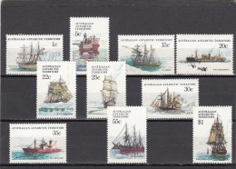 Territorio Antartico Australiano Nº 37 Al 46 - Unused Stamps