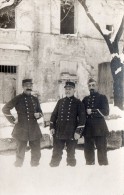 CPA 608 - MILITARIA - Carte Photo Militaire - Soldats Du 1er Régiment Artillerie - BELFORT ?? - Characters