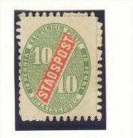 FINLAND, HELSINGFORS 10 PENNI UNUSED, NO GUM (*) - Emisiones Locales